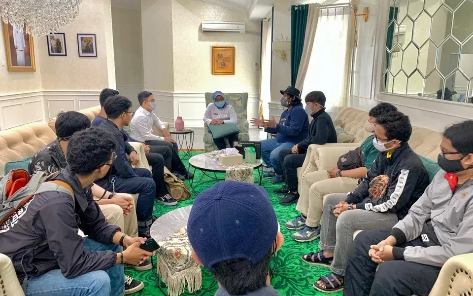 Kabekraf audience with Bupati Bogor, 2021