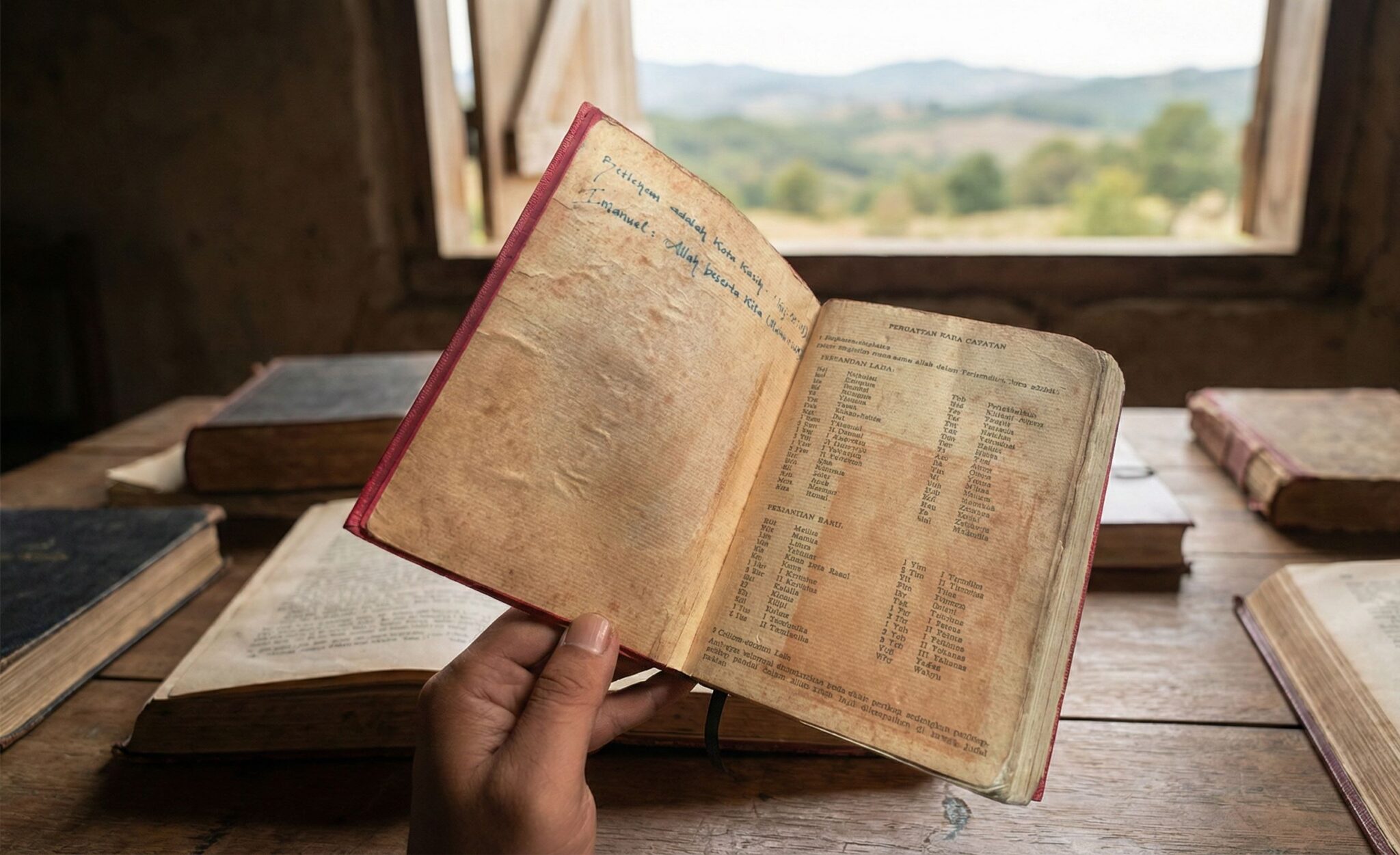 Konservasi Buku Arsip EFEO