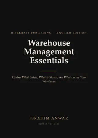 Cover, Warehouse Management Essentials