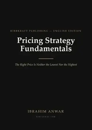 Cover, Pricing Strategy Fundamentals