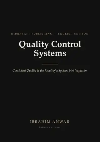 Cover, Quality Control Systems